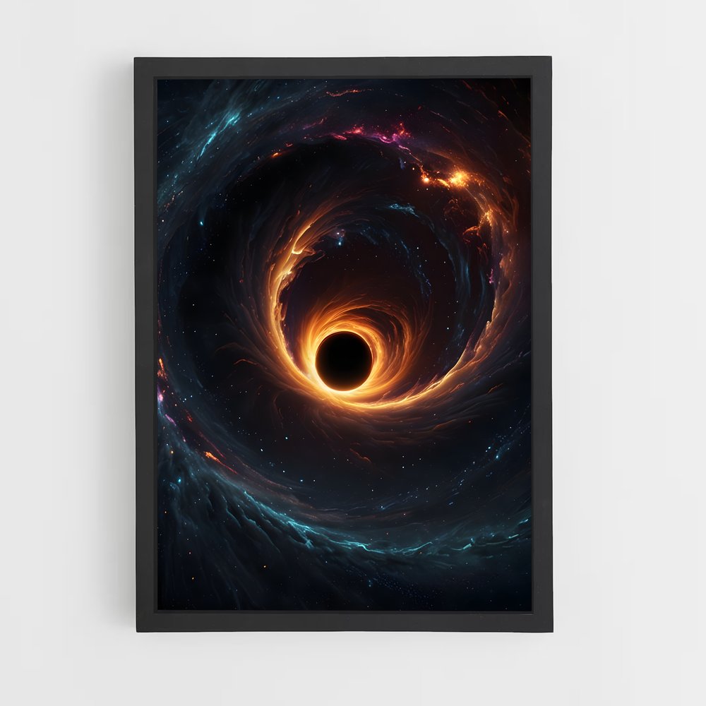 Poster Superbe disque d'accrétion (vue 2)